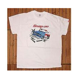 半袖Tシャツ ホワイト [snap-on]　　通常価格￥3600　　半額￥1800