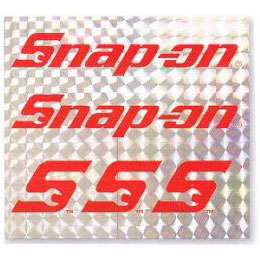 NEW Decal　　HOLOgraphic [snap-on]